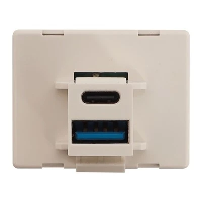30W USB A USB C Socket